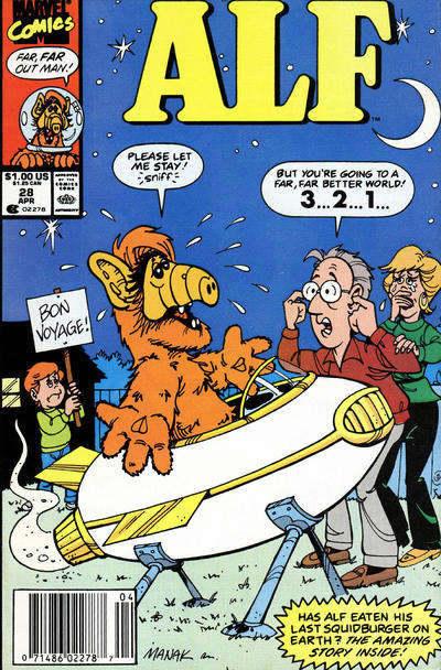 Alf #28 Newsstand Edition