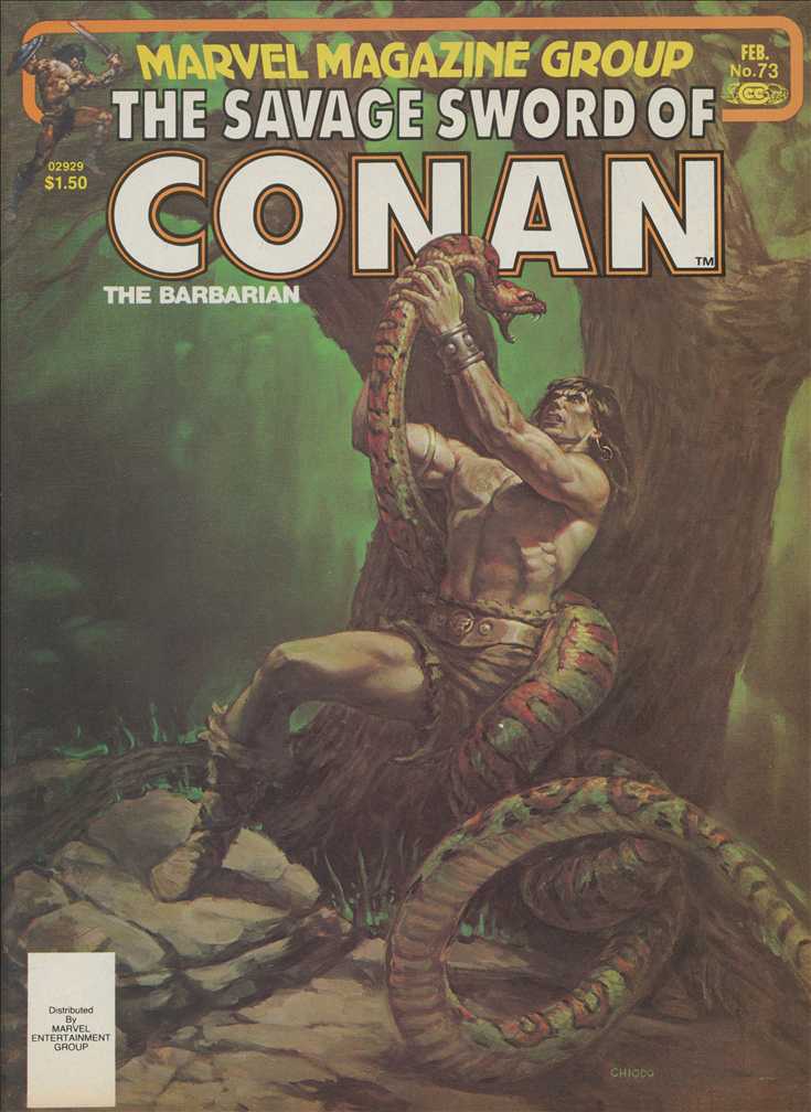 Savage Sword of Conan #73