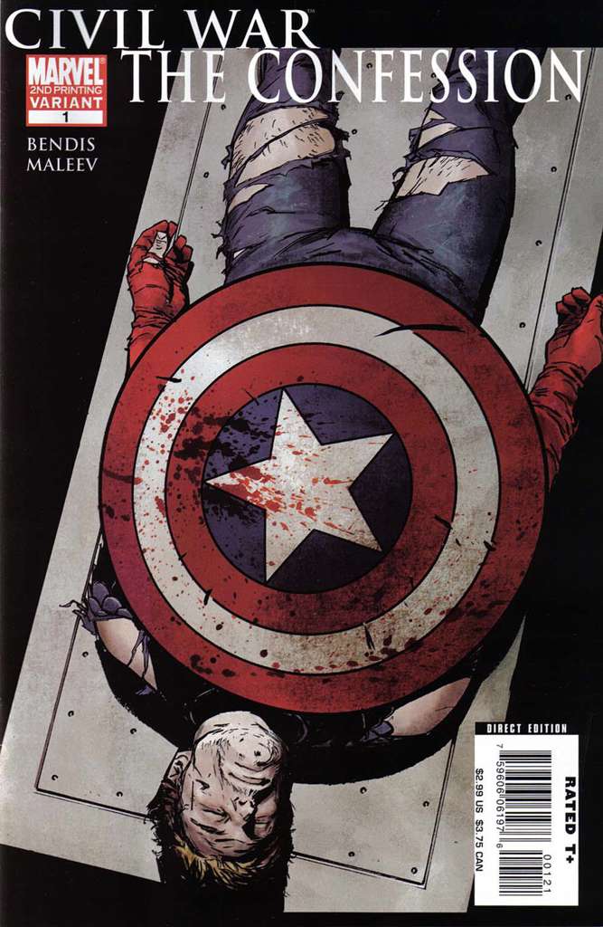 Civil War: The Confession #1  - 2nd printing
