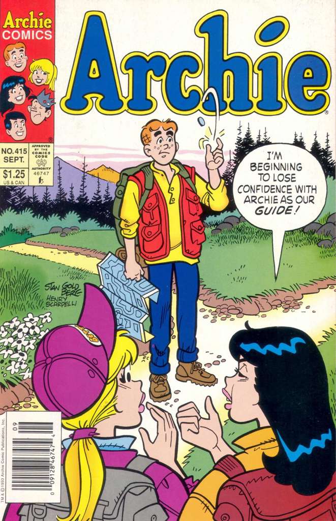 Archie #415 Newsstand Edition