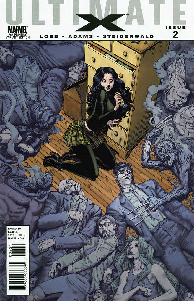 Ultimate X #2  - 2nd printing