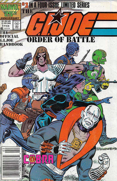 G.I. Joe Order of Battle #3 Newsstand Edition