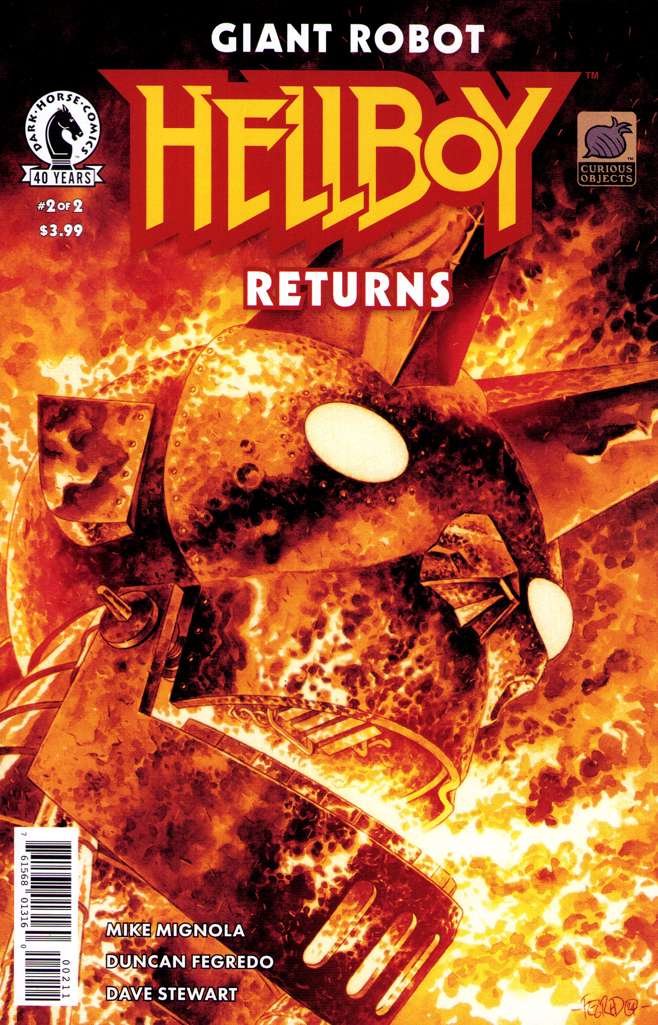 Giant Robot Hellboy Returns #2 Variation A