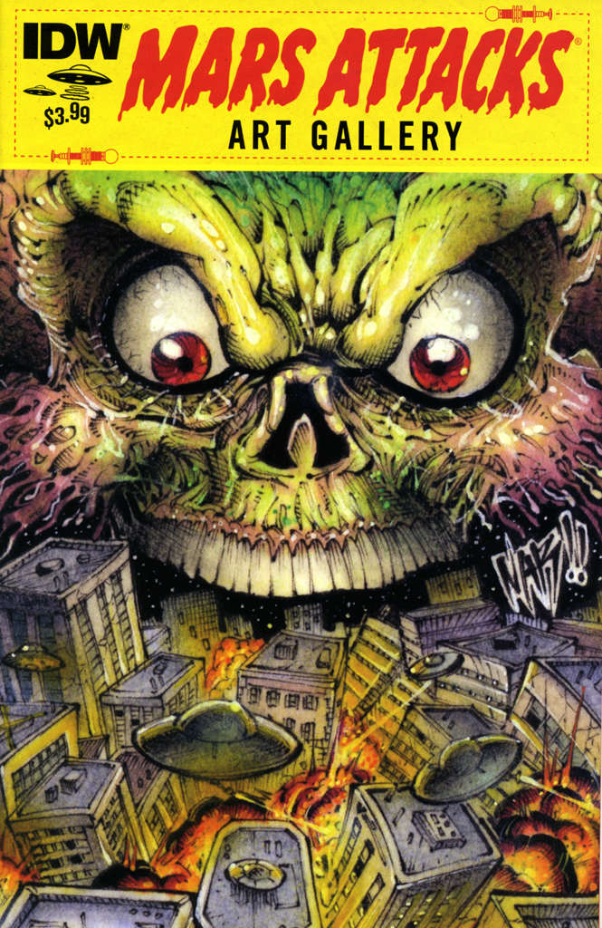 Mars Attacks Art Gallery