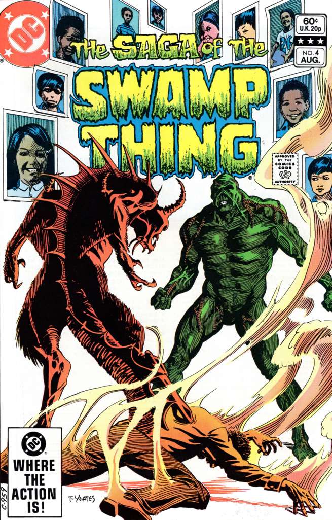 The Saga of the Swamp Thing #4