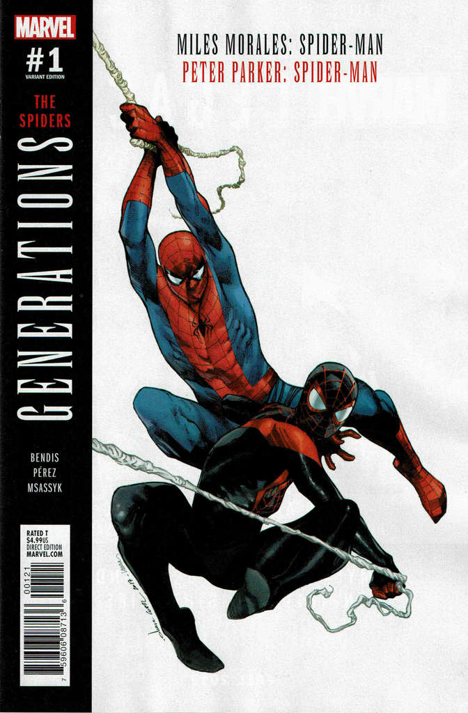 Generations: Miles Morales Spider-Man & Peter Parker Spider-Man #1 Variation A