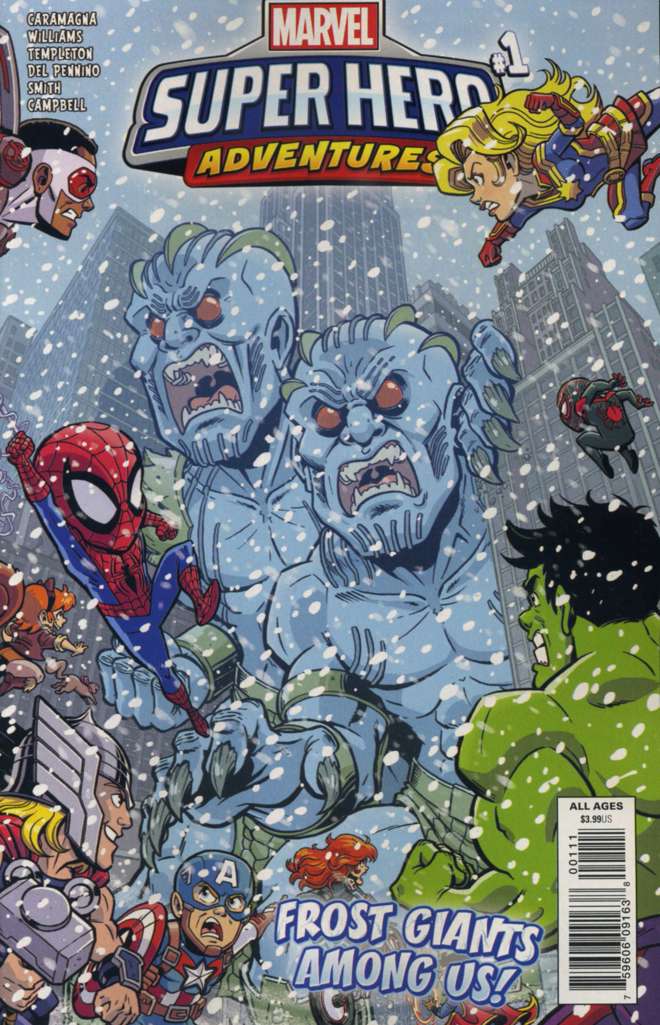 Marvel Super Hero Adventures: Captain Marvel—Frost Giants Among Us! #1