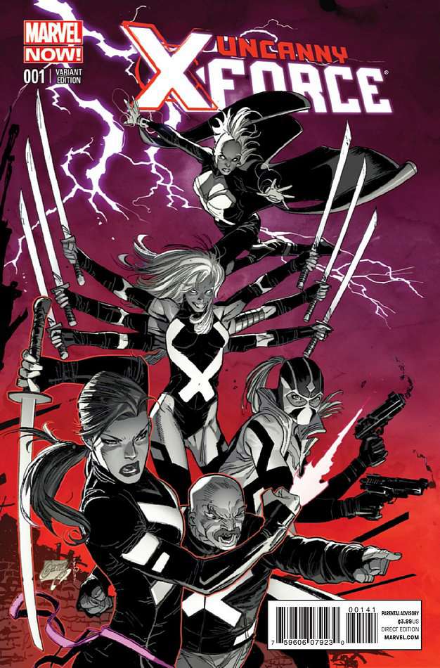 Uncanny X-Force (2nd Series) #1 Variation C