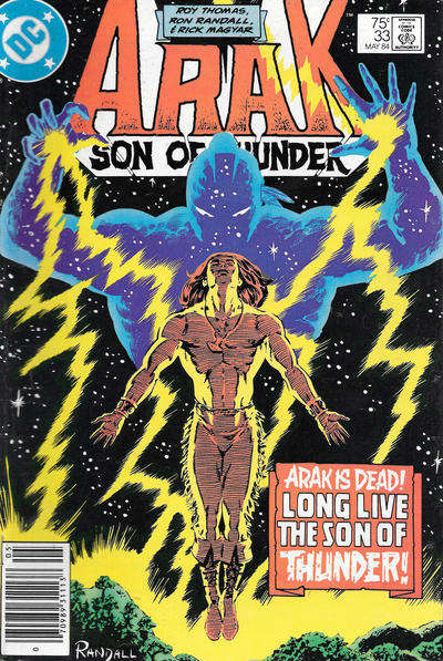 Arak Son of Thunder #33 Newsstand Edition