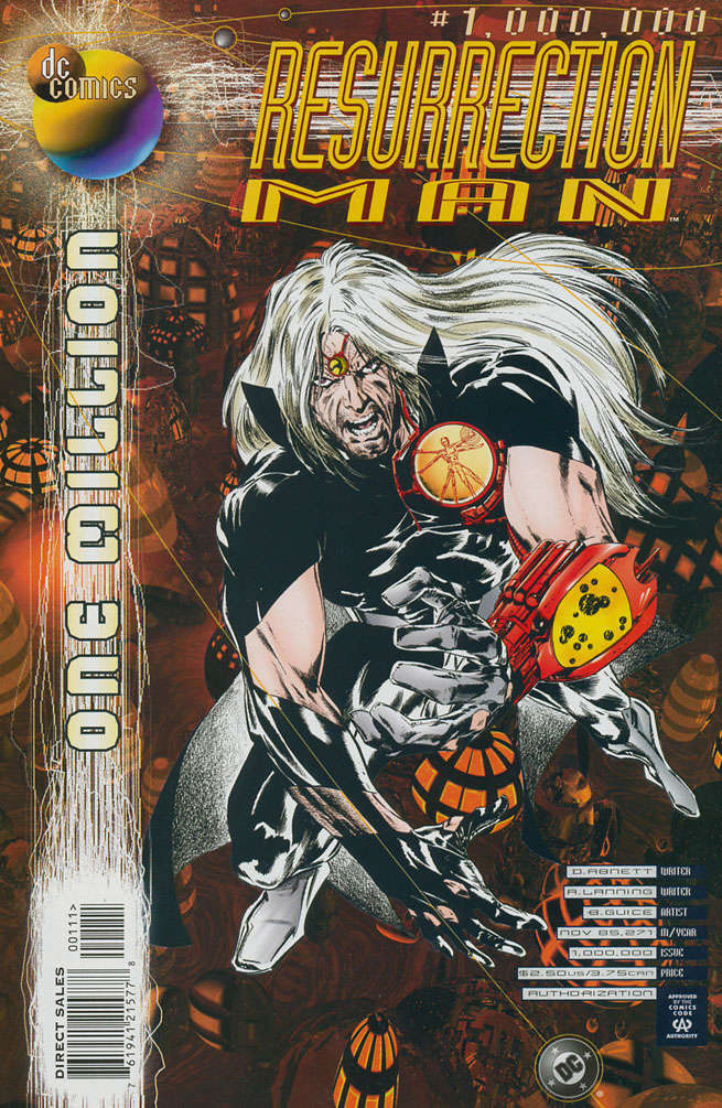 Resurrection Man #1000000