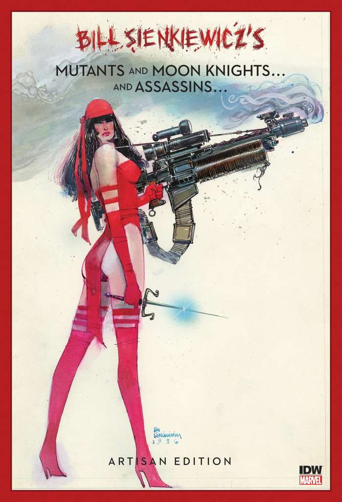Bill Sienkiewicz’s Mutants and Moon Knights… and Assassins Artisan Edition