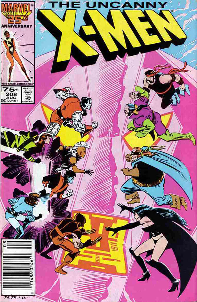 The Uncanny X-Men #208 Newsstand Edition