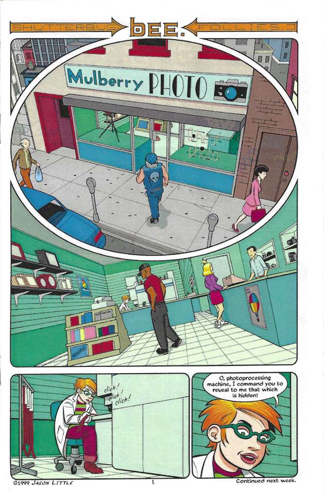 Bee Mini-Comic #1  - 2nd printing