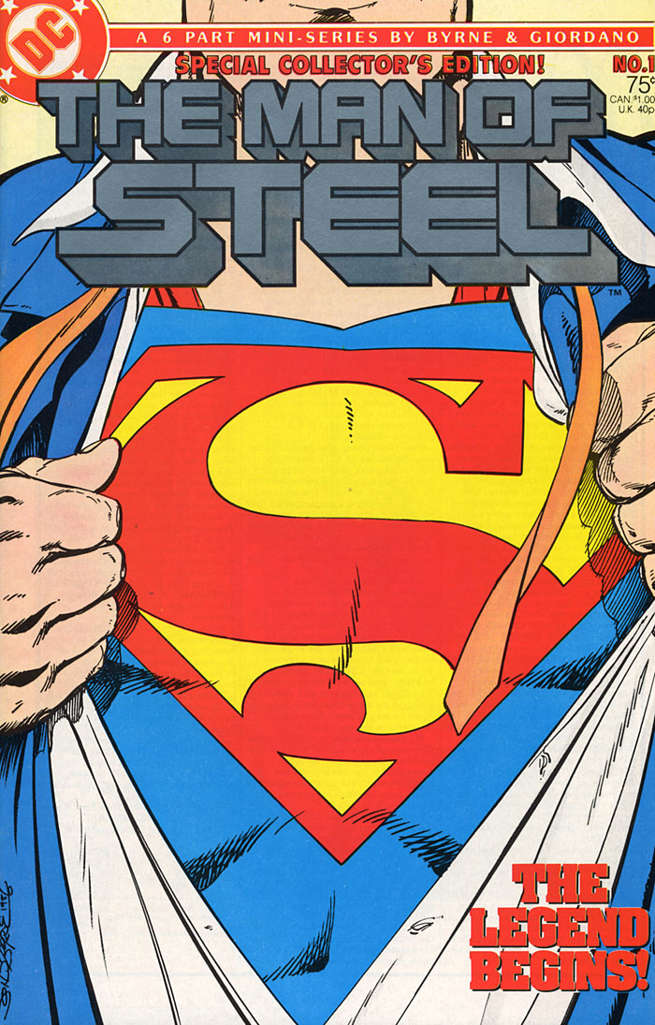 The Man of Steel (Mini-Series) #1 Special Cover