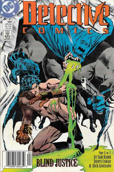 Detective Comics #599 Newsstand Edition