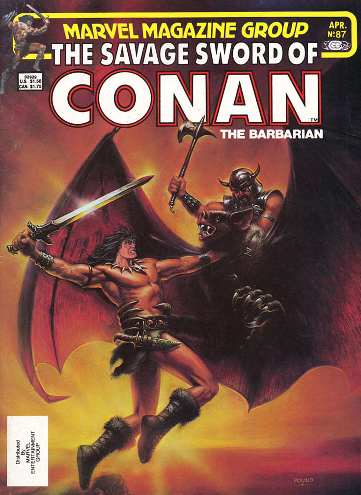 Savage Sword of Conan #87
