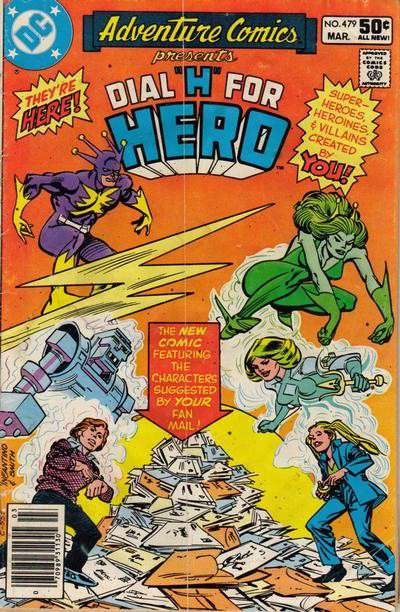Adventure Comics #479 Newsstand Edition