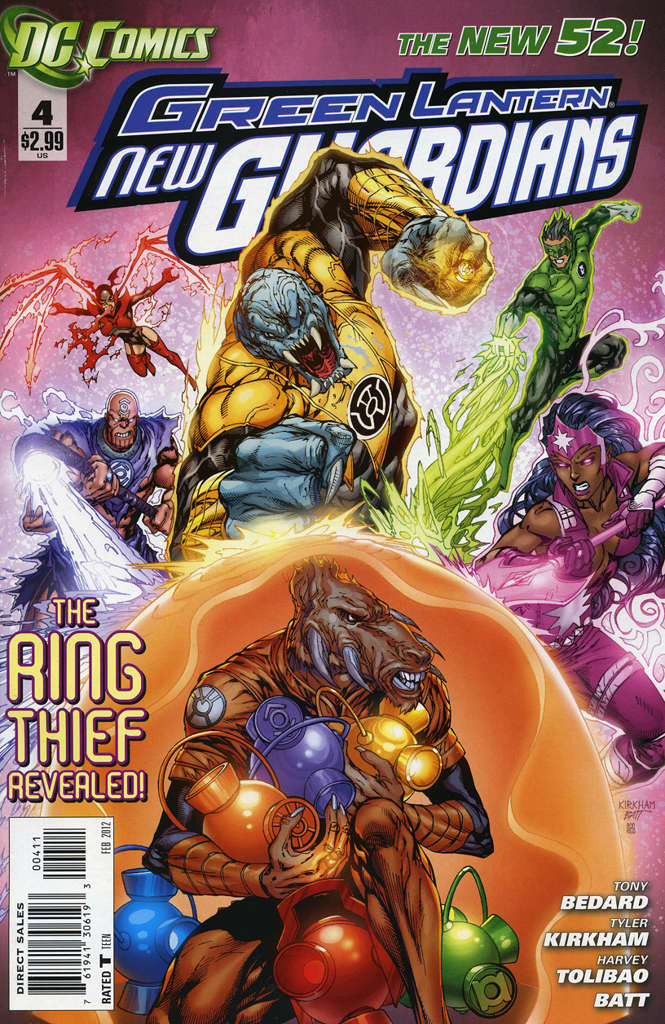 Green Lantern: New Guardians #4