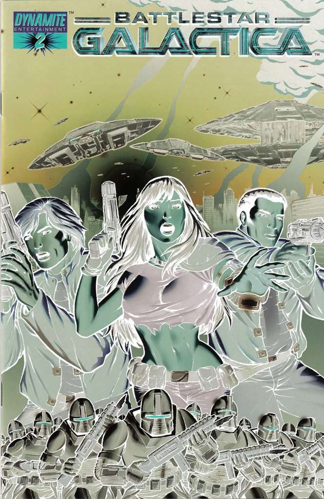 Classic Battlestar Galactica #2 Variation D