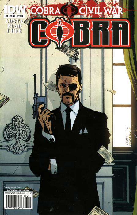 G.I. Joe Cobra: Cobra Civil War #4 Variation B