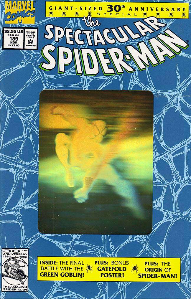 The Spectacular Spider-Man #189  - 2nd printing