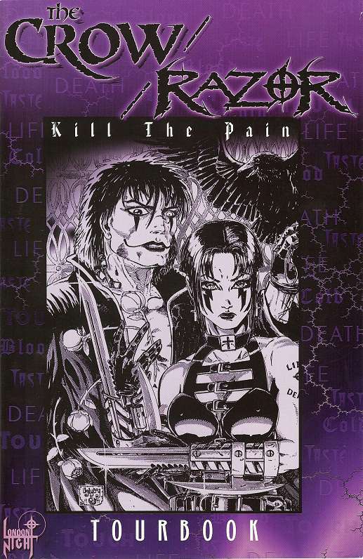 The Crow/Razor: Kill The Pain Tourbook