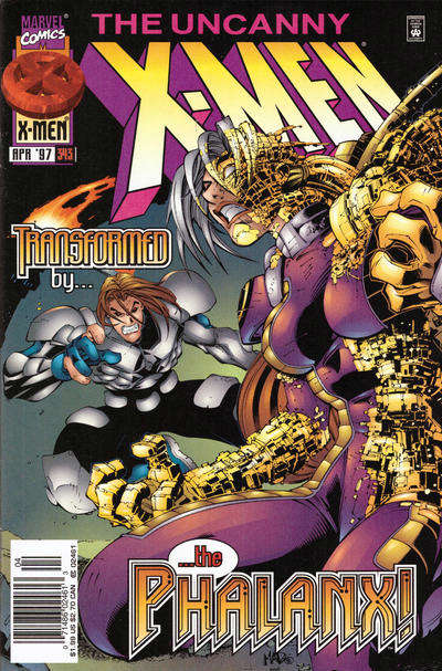 The Uncanny X-Men #343 Newsstand Edition