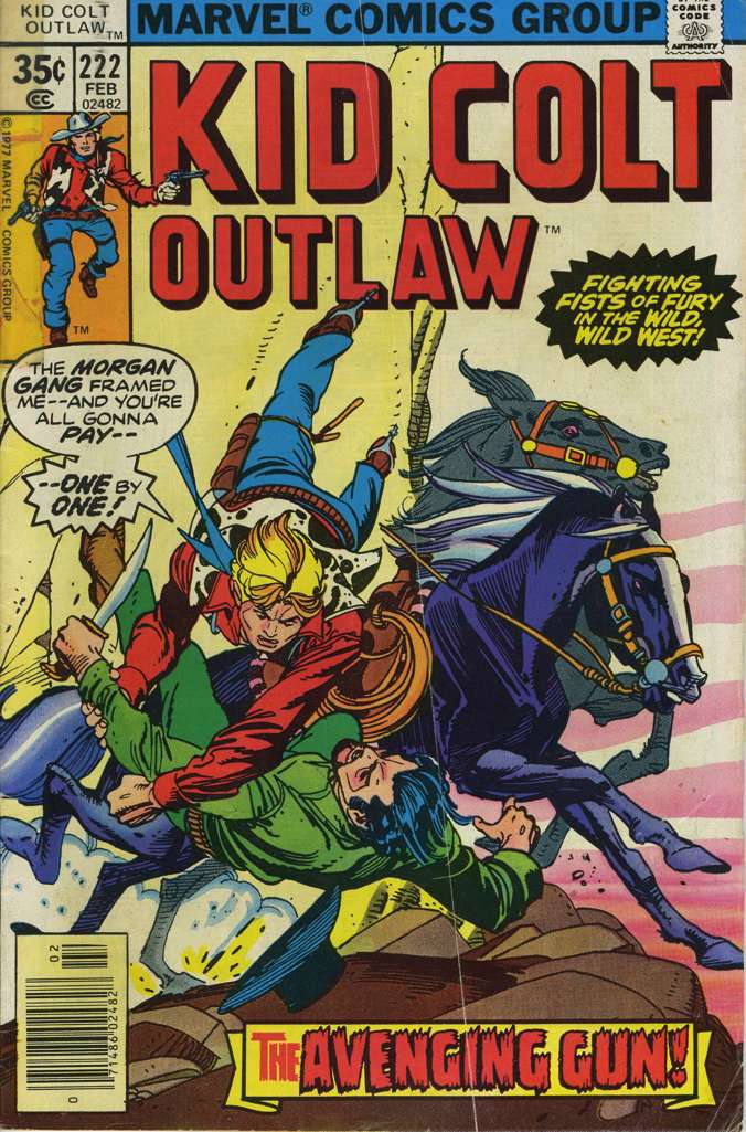 Kid Colt Outlaw #222