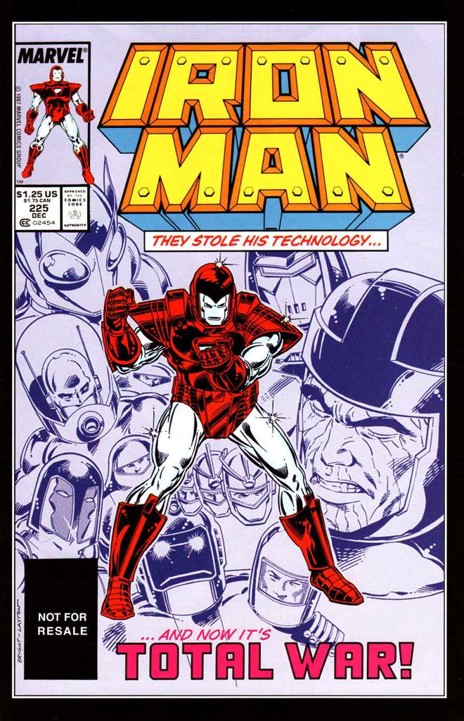 Iron Man (1st Series) #225  - 2nd printing