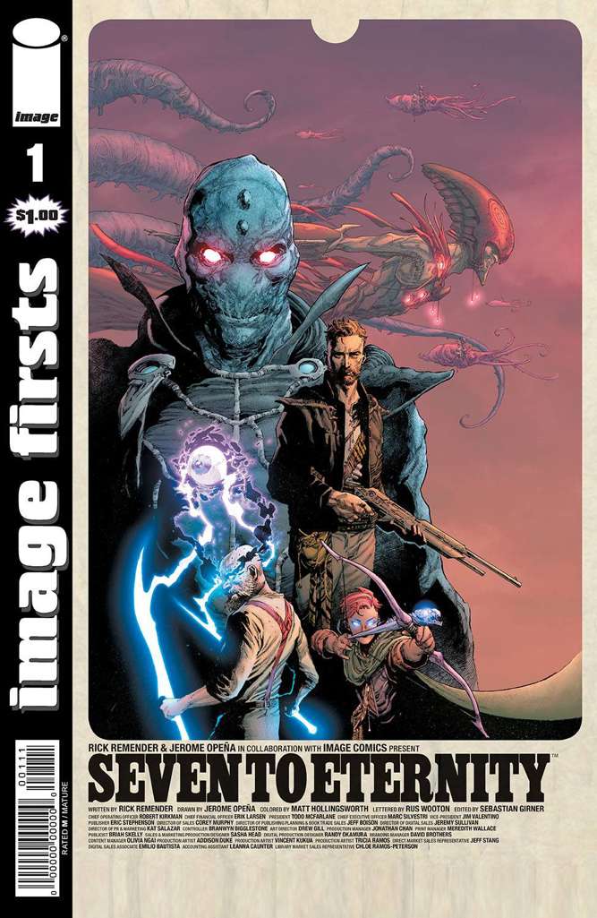 Seven to Eternity #1  - 4th printing