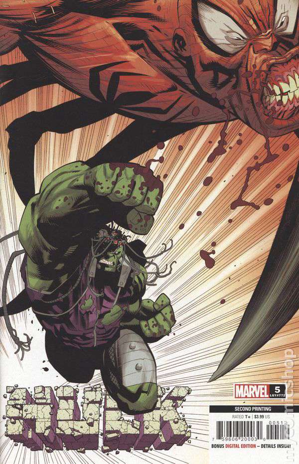 Hulk (7th Series) #5  - 2nd printing