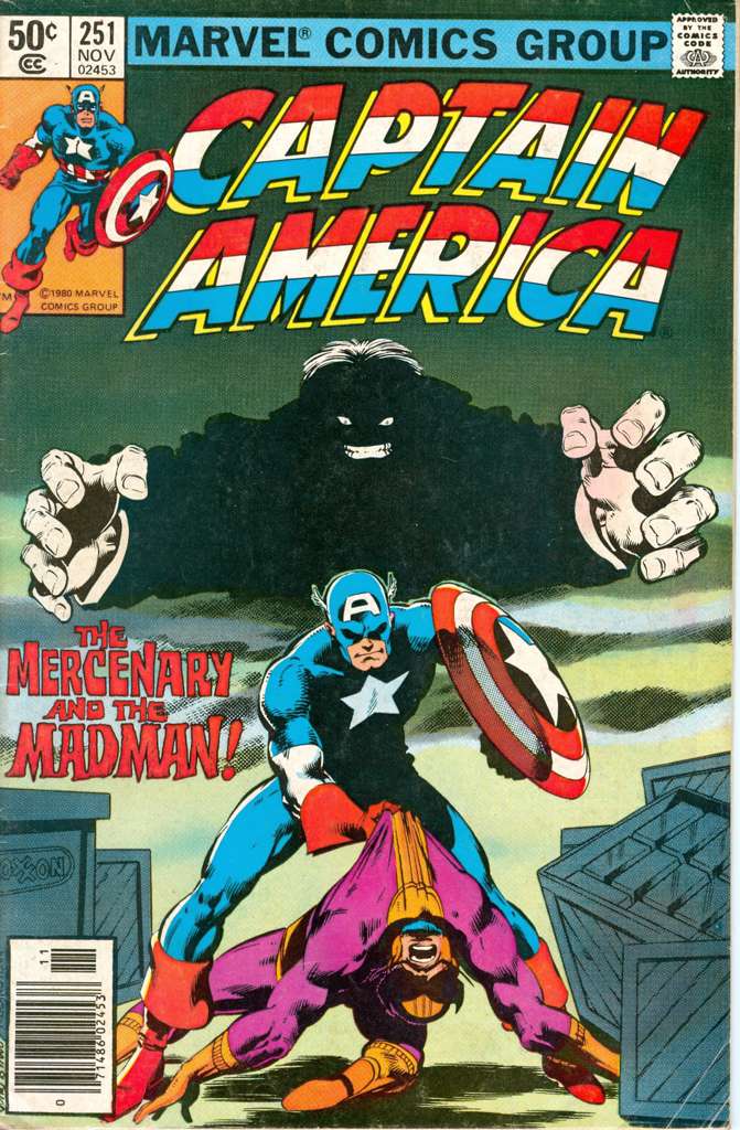 Captain America (1st Series) #251 Newsstand Edition