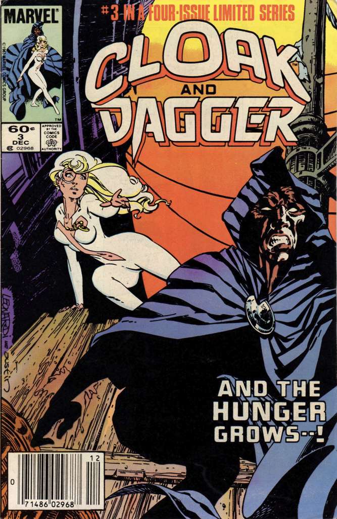 Cloak & Dagger (Ltd. Series) #3 Newsstand Edition