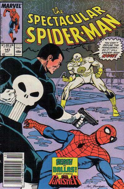 The Spectacular Spider-Man #143 Newsstand Edition