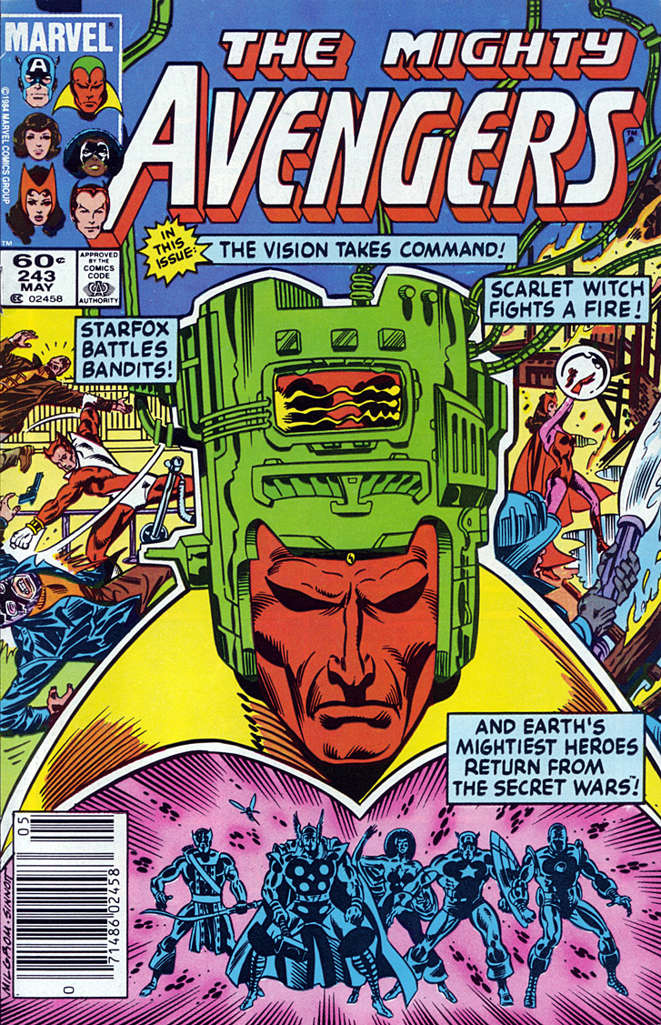 The Avengers #243 Newsstand Edition