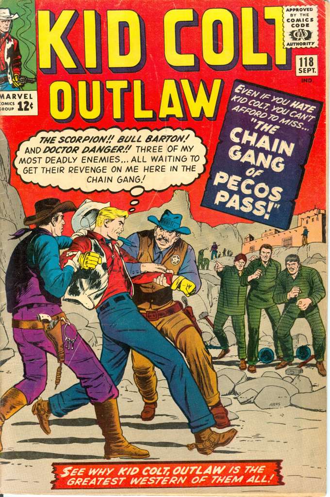Kid Colt Outlaw #118