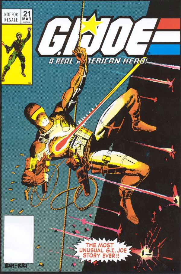 G.I. Joe, a Real American Hero #21  - 3rd printing