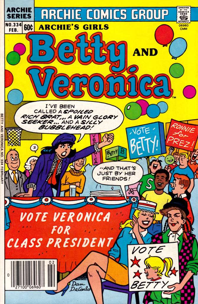 Archie’s Girls Betty & Veronica #334