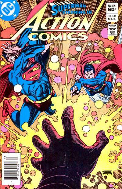 Action Comics #541 Newsstand Edition