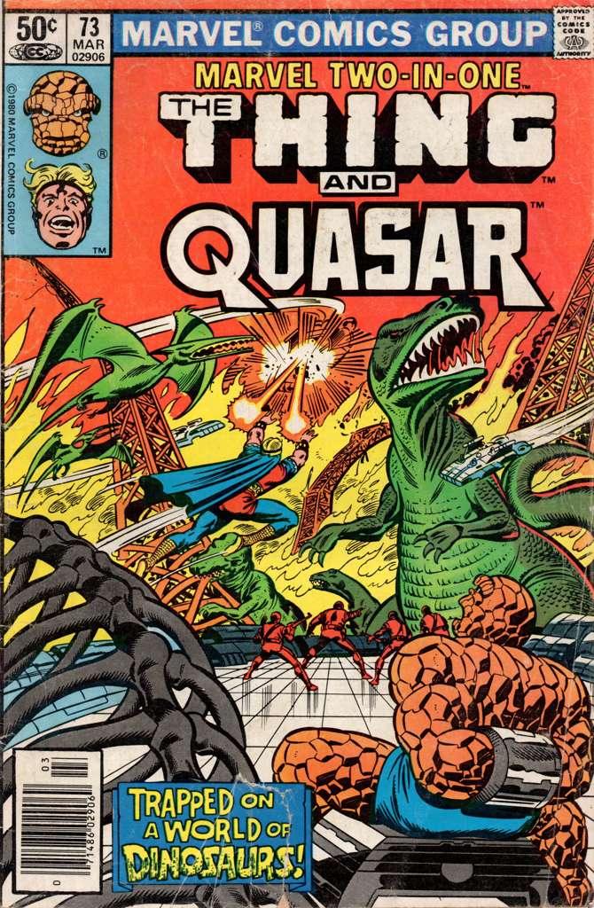 Marvel Two-In-One #73 Newsstand Edition