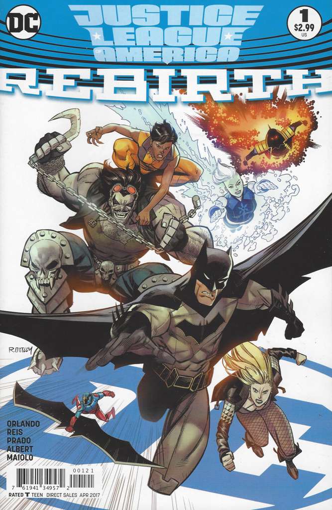 Justice League of America: Rebirth #1 Variation A
