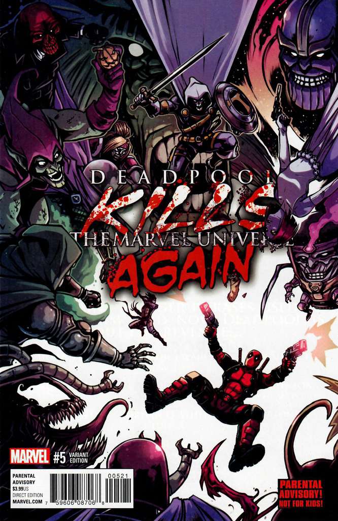 Deadpool Kills The Marvel Universe Again #5 Variation A