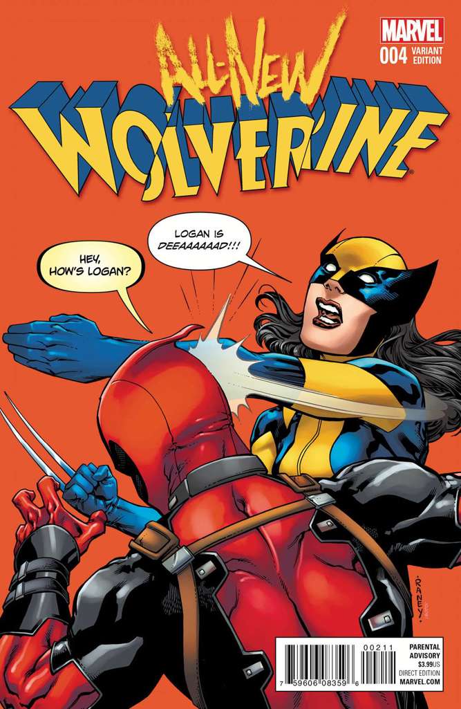All-New Wolverine #4 Variation B