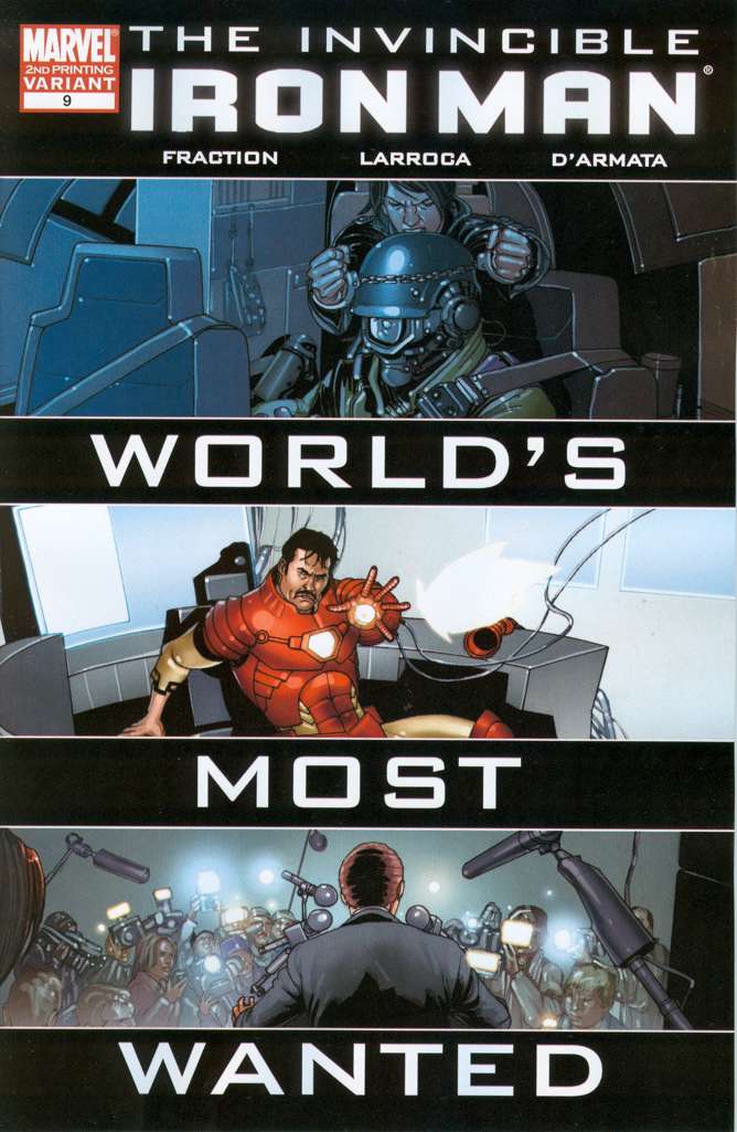 Invincible Iron Man #9  - 2nd printing