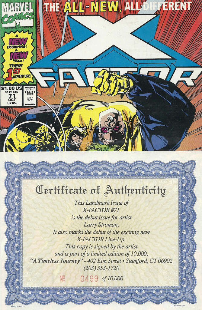 X-Factor #71 Dynamic Forces