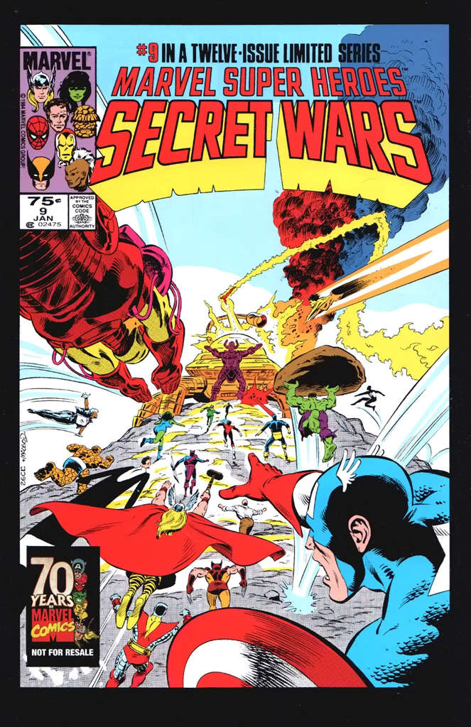 Marvel Super Heroes Secret Wars #9  - 2nd printing