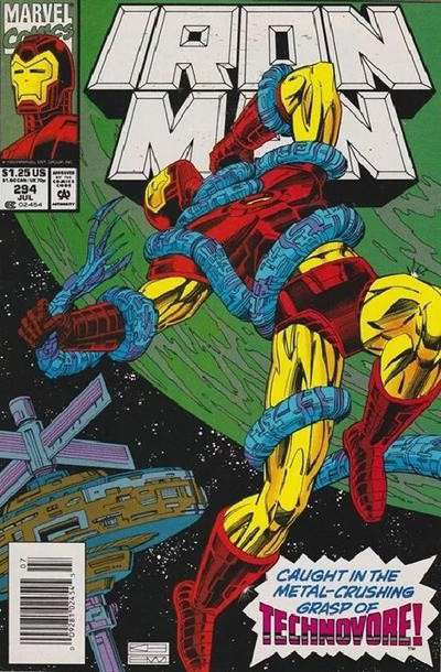 Iron Man (1st Series) #294 Newsstand Edition