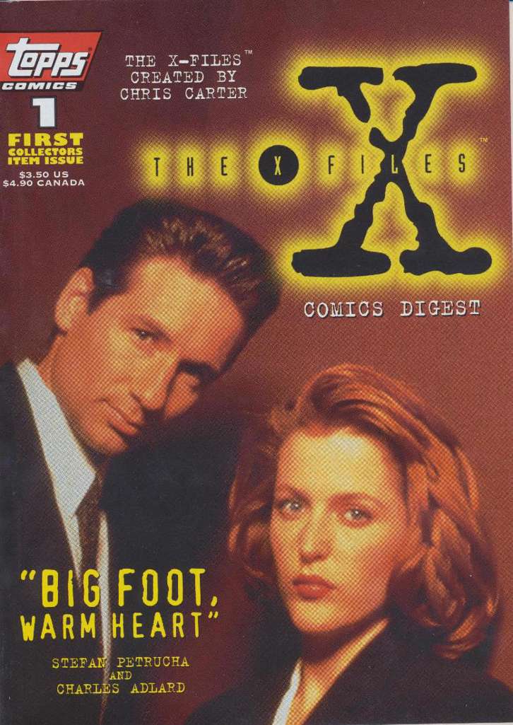 The X-Files Comics Digest #1 Variation A