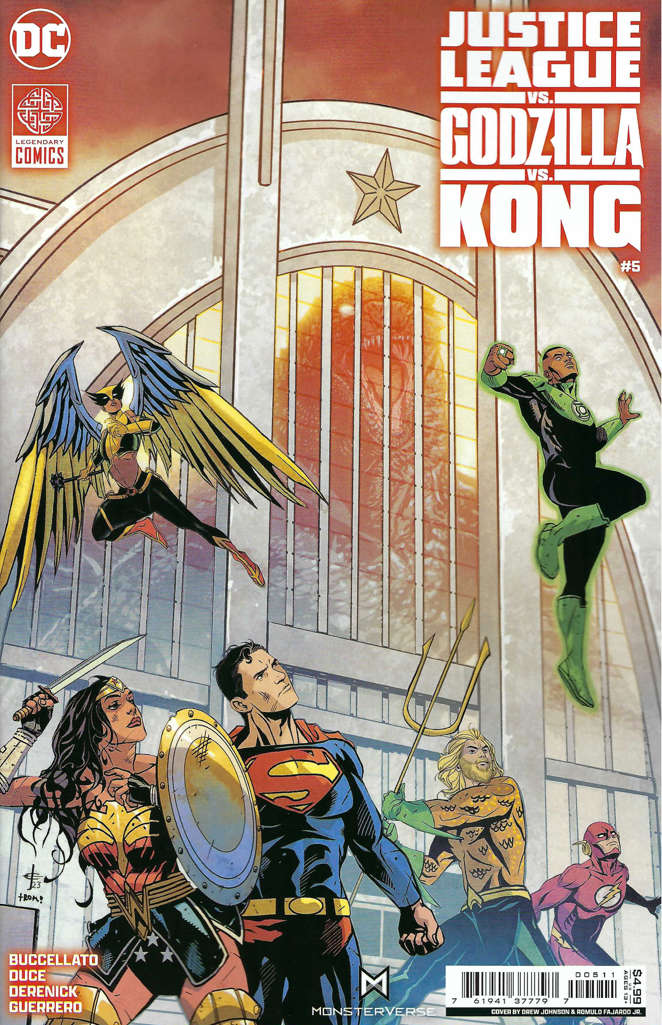 Justice League Vs. Godzilla Vs. Kong #5 Variation A