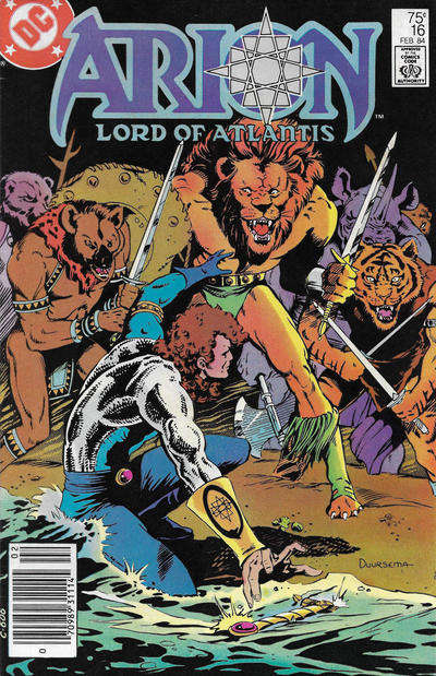 Arion, Lord of Atlantis #16 Newsstand Edition